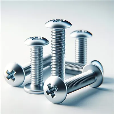 Viti a testa piatta metriche