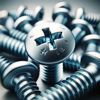 Viti a testa cilindrica con taglio a croce di tipo I